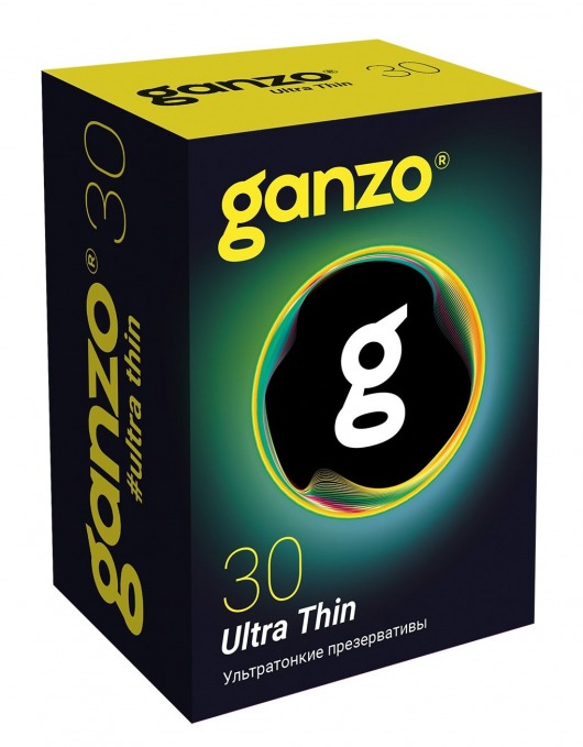 Супертонкие презервативы Ganzo Ultra thin - 30 шт. - Ganzo - купить с доставкой в Химках