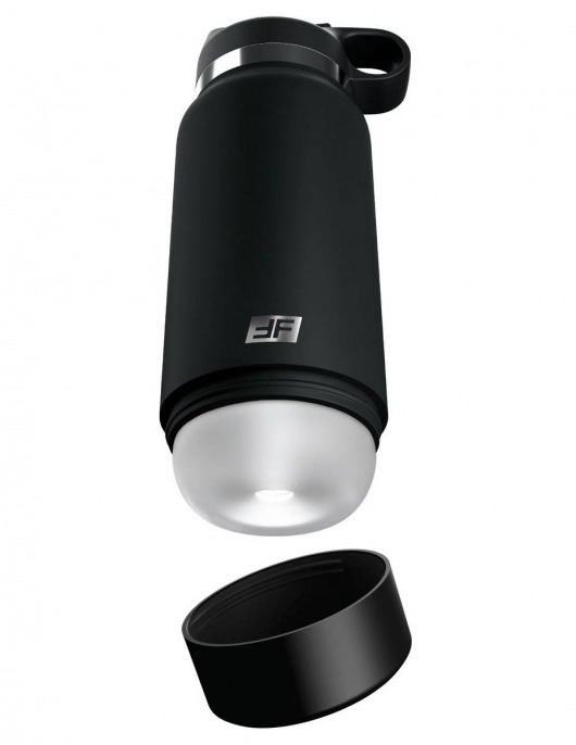 Черный мастурбатор в виде бутылки Fap Flask - Pipedream - в Химках купить с доставкой