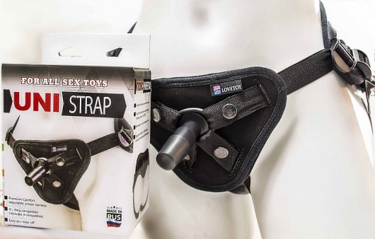 Универсальные трусики Harness UNI strap - LOVETOY (А-Полимер) - купить с доставкой в Химках