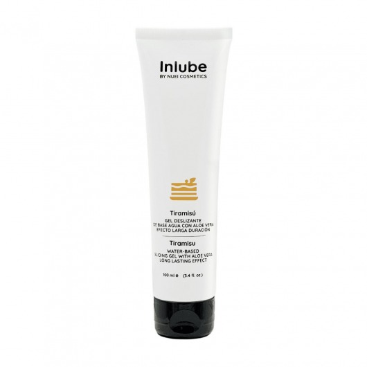 Водный лубрикант Nuei Inlube с алоэ вера и ароматом тирамису - 100 мл. - Nuei cosmetics - купить с доставкой в Химках
