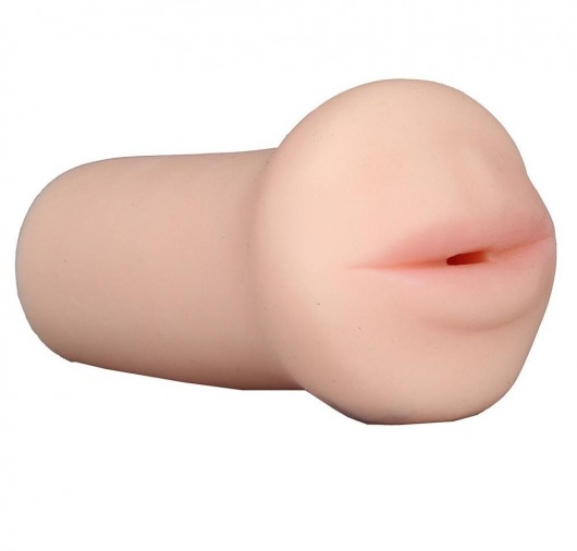 Нежный мастурбатор-ротик REALSTUFF 5INCH MASTURBATOR BJ - Dream Toys - в Химках купить с доставкой