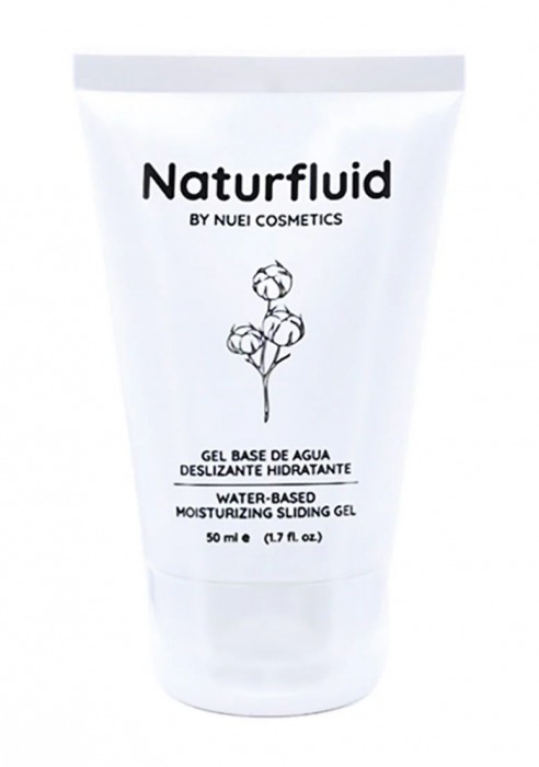 Экстраскользкий лубрикант на водной основе Nuei Naturfluid - 50 мл. - Nuei cosmetics - купить с доставкой в Химках