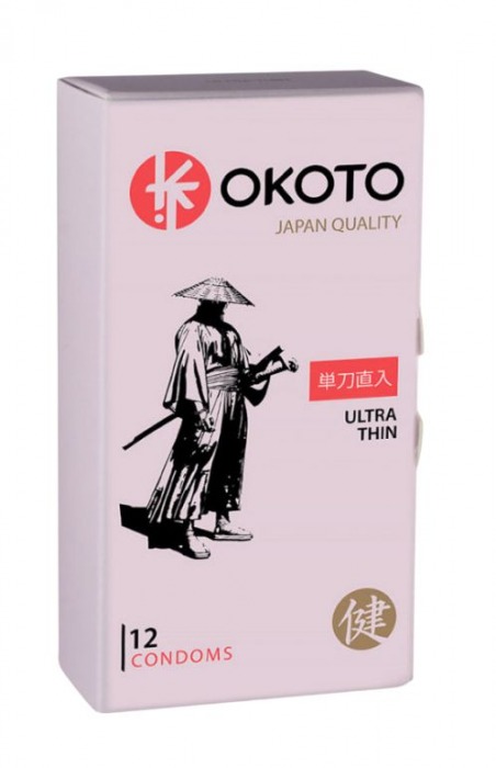 Тонкие презервативы OKOTO Ultra Thin - 12 шт. - Sitabella - купить с доставкой в Химках