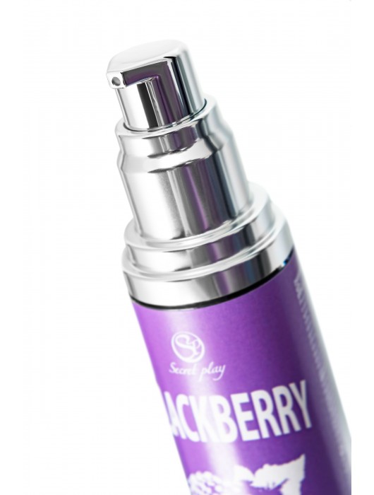 Массажное масло 2-в-1 Blackberry Hot Effect с разогревающим эффектом и вкусом ежевики - 50 мл. - Secret Play - купить с доставкой в Химках