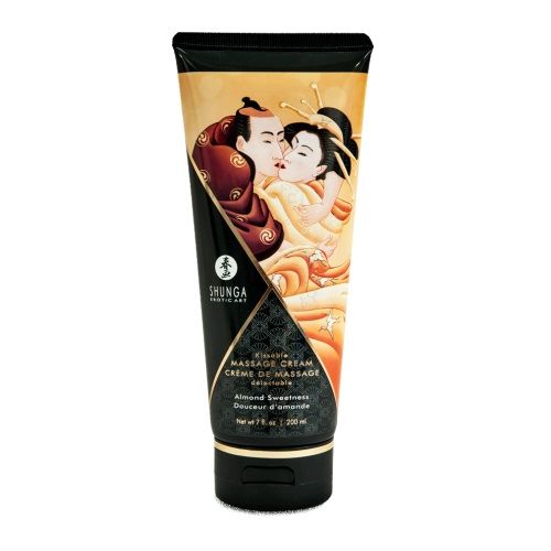 Массажный крем для тела с ароматом миндаля Almond Sweetness - 200 мл. - Shunga - купить с доставкой в Химках