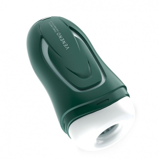 Зеленый вибромастурбатор с голосовым сопровождением Veneno - Rends - в Химках купить с доставкой