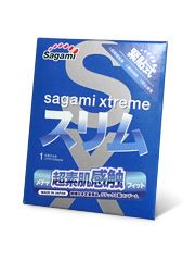 Презерватив Sagami Xtreme FEEL FIT 3D - 1 шт. - Sagami - купить с доставкой в Химках