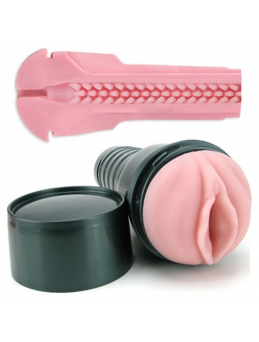 Мастурбатор-вагина Fleshlight - Vibro Pink Lady Touch с вибрацией - Fleshlight - в Химках купить с доставкой