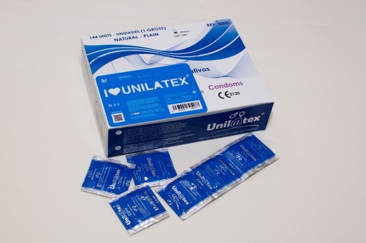 Классические презервативы Unilatex Natural Plain - 144 шт. - Unilatex - купить с доставкой в Химках
