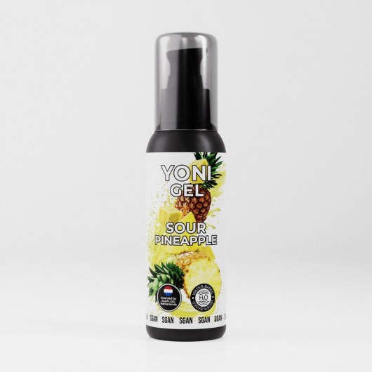 Лубрикант для орального секса SGAN со вкусом кислого ананаса - 100 мл. - SGAN - купить с доставкой в Химках