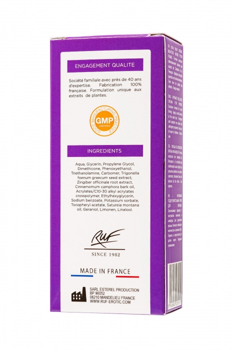 Сужающий и укрепляющий крем для женщин Xtra Tight - 30 мл. - RUF - купить с доставкой в Химках