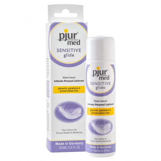 Лубрикант для чувствительной кожи pjur MED Sensitive glide - 100 мл. - Pjur - купить с доставкой в Химках