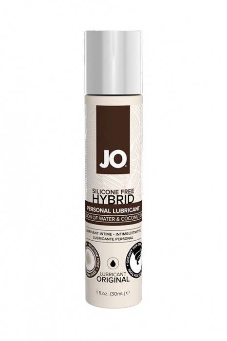 Водно-масляный лубрикант JO Silicon free Hybrid Lubricant ORIGINAL- 30 мл. - System JO - купить с доставкой в Химках