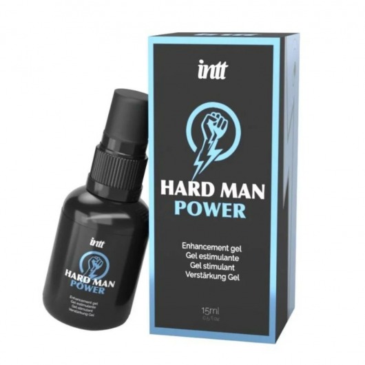 Стимулирующий гель для мужчин Hard Man Power - 15 мл. - INTT - купить с доставкой в Химках