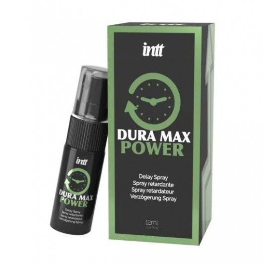 Пролонгирующий спрей Dura Max - 12 мл. - INTT - купить с доставкой в Химках