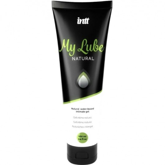 Увлажняющий гель-лубрикант на водной основе  для тела My Lube Natural - 100 мл. - INTT - купить с доставкой в Химках