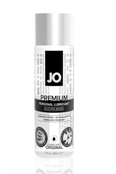 Нейтральный лубрикант на силиконовой основе JO Personal Premium Lubricant - 60 мл. - System JO - купить с доставкой в Химках