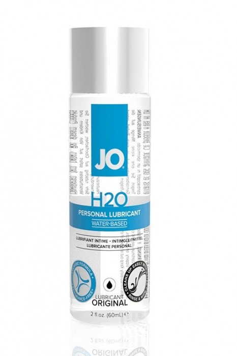 Нейтральный лубрикант на водной основе JO Personal Lubricant H2O - 60 мл. - System JO - купить с доставкой в Химках
