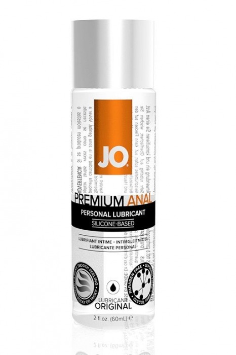 Анальный лубрикант на силиконовой основе JO Anal Premium - 60 мл. - System JO - купить с доставкой в Химках