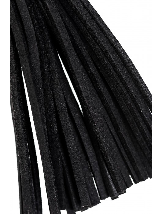 Зажимы на соски «Прищепки» с черными кисточками из замши - Pecado - купить с доставкой в Химках