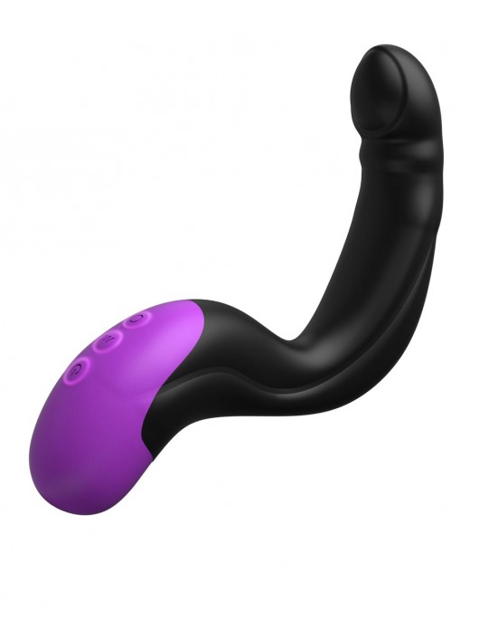 Черно-фиолетовый вибромассажёр простаты Hyper-Pulse P-Spot Massager - Pipedream - в Химках купить с доставкой