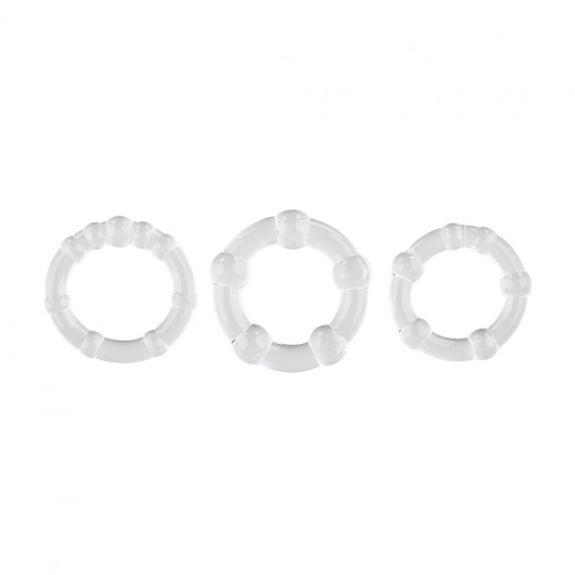 Набор из 3 эрекционных колец Erection Rings Set - Selopa - в Химках купить с доставкой