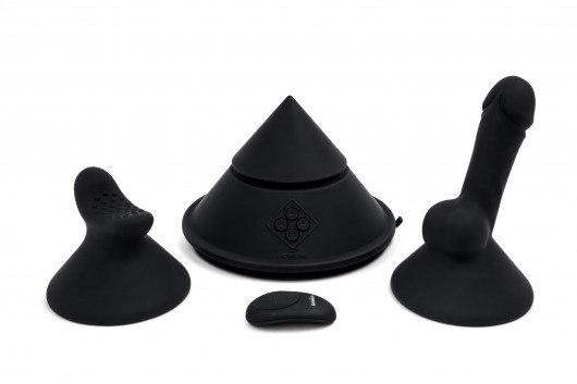 Конусный вибромассажер Cowgirl Cone с 2 насадками - CowGirl - купить с доставкой в Химках