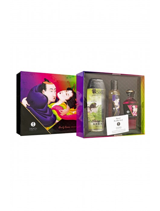 Подарочный набор Fruity Kisses из 3 предметов - Shunga - купить с доставкой в Химках