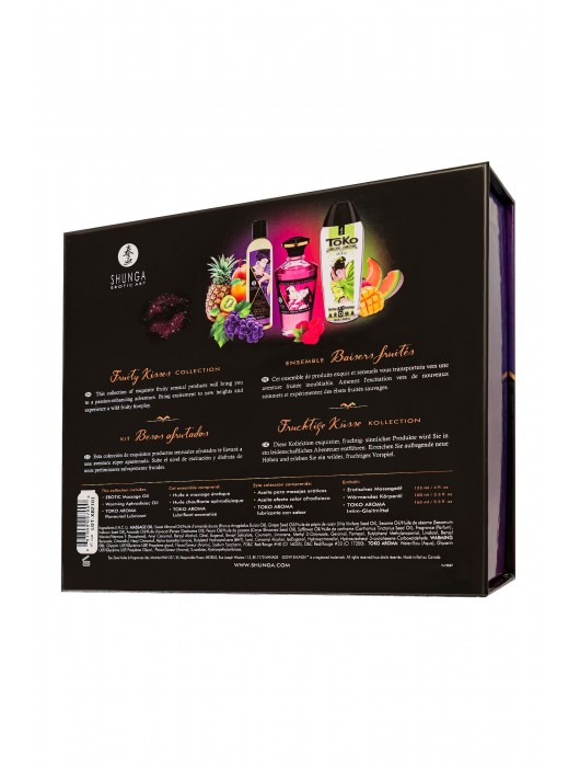 Подарочный набор Fruity Kisses из 3 предметов - Shunga - купить с доставкой в Химках