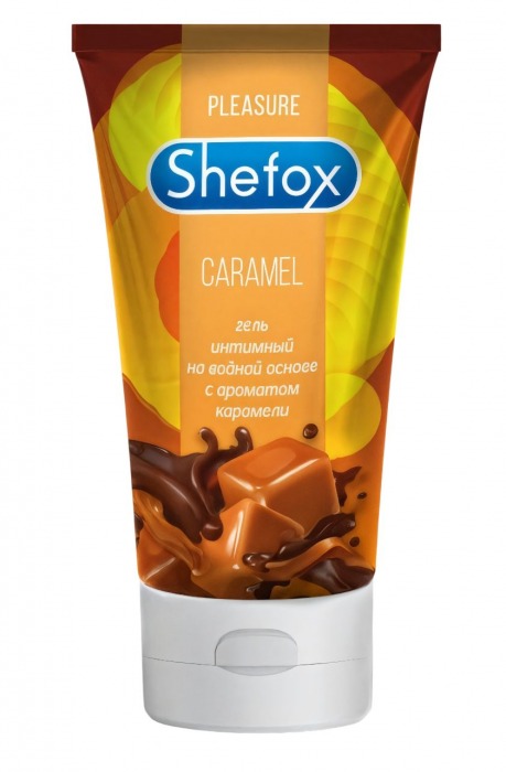 Интимная гель-смазка Shefox «Карамель» - 50 мл. - Shefox - купить с доставкой в Химках