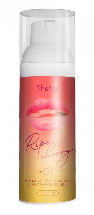 Интимная гель-смазка Shefox Premium «Спелая вишня» - 50 мл. - Shefox - купить с доставкой в Химках