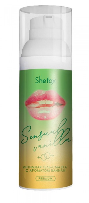 Интимная гель-смазка Shefox Premium «Чувственная ваниль» - 50 мл. - Shefox - купить с доставкой в Химках