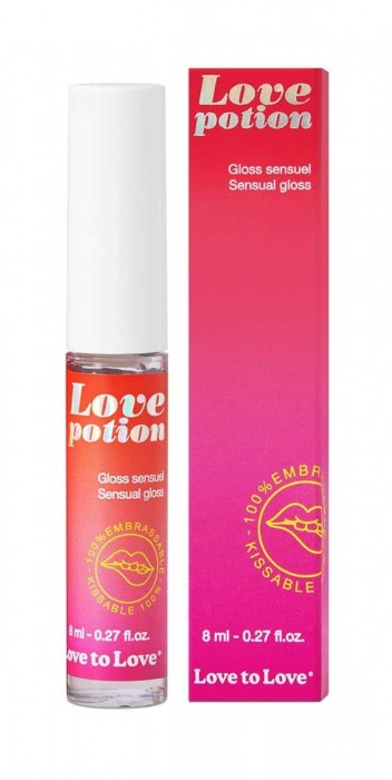 Возбуждающий блеск для губ Love Potion - 8 мл. - Love to Love - купить с доставкой в Химках