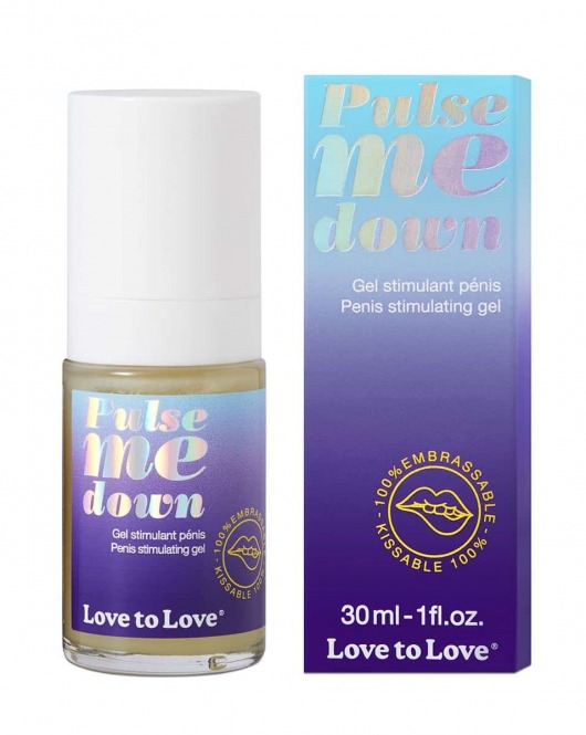 Стимулирующий гель для пениса Pulse Me Down - 30 мл. - Love to Love - купить с доставкой в Химках
