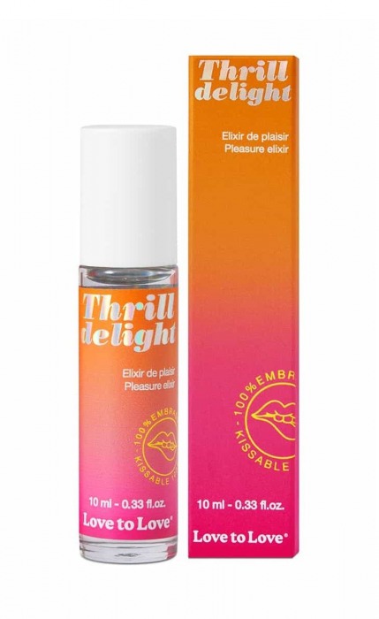 Возбуждающий гель Thrill Delight - 10 мл. - Love to Love - купить с доставкой в Химках