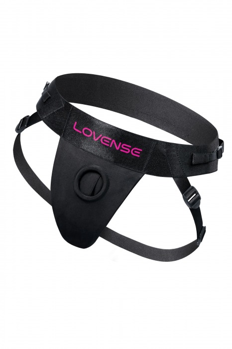 Черные универсальные трусики Lovense из спандекса - Lovense - купить с доставкой в Химках
