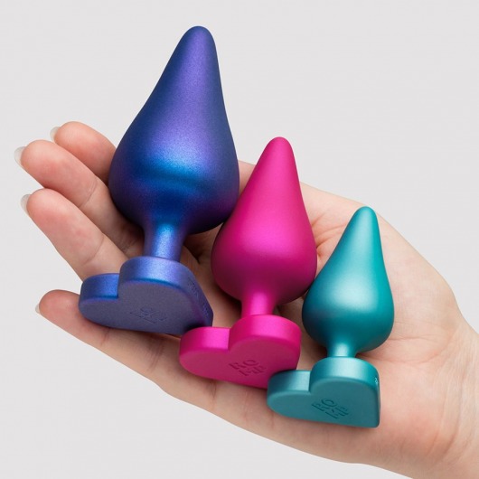Набор из 3 анальных пробок Romp Luster - ROMP
