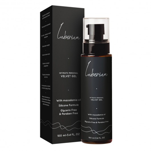 Интимный гель на силиконовой основе с маслом макадамии Luberium Velvel Gel - 100 мл. - Luberium - купить с доставкой в Химках