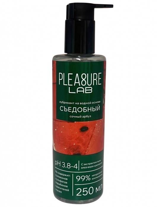 Лубрикант на водной основе Pleasure Lab с ароматом арбуза - 250 мл. - Pleasure Lab - купить с доставкой в Химках