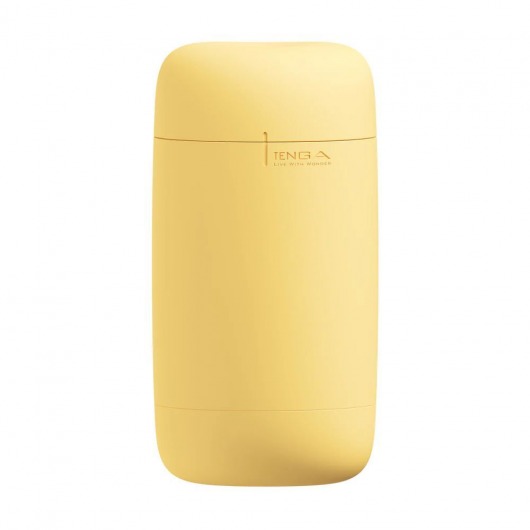 Желтый мастурбатор Tenga Puffy - Tenga - в Химках купить с доставкой