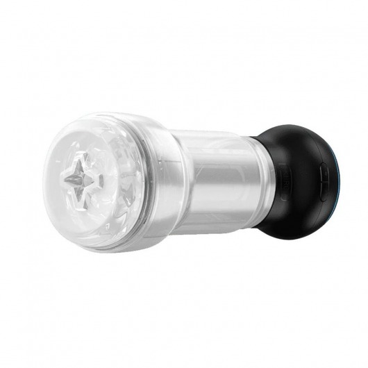 Набор PowerBlow   Feel Pocket Stroker Crystal: мастурбатор и интерактивная насадка - Kiiroo - в Химках купить с доставкой