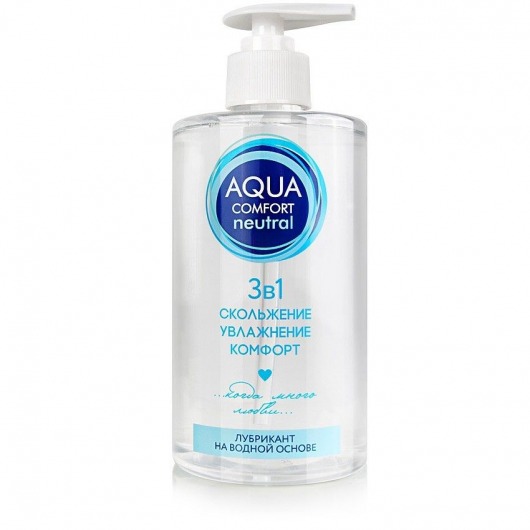 Лубрикант на водной основе Aqua Comfort Neutral - 440 гр. - Биоритм - купить с доставкой в Химках