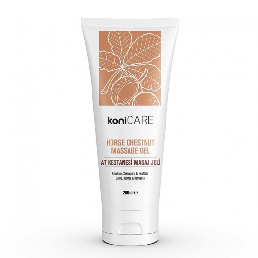 Расслабляющий массажный гель Konicare Horse Chestnut Massage Gel - 200 мл. - KoniCARE - купить с доставкой в Химках