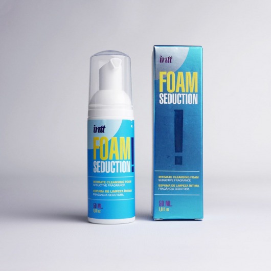 Очищающая пенка для тела Foam Seduction - 50 мл. - INTT - купить с доставкой в Химках