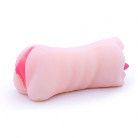 Телесный двусторонний мастурбатор - вагина и ротик - Boys of Toys - в Химках купить с доставкой