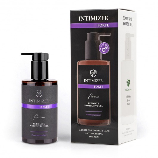 Мужской антибактериальный эко-гель для интимного ухода Intimizer Forte - 250 мл. - Intimizer - купить с доставкой в Химках