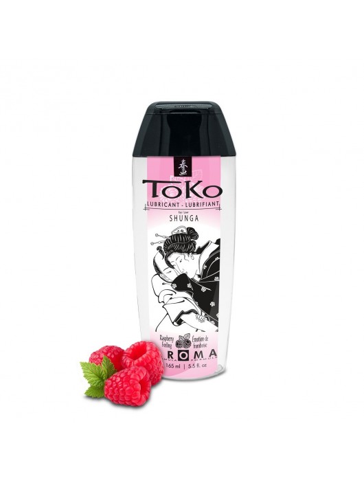 Интимная смазка TOKO Aroma Raspberry Feeling с ароматом малины - 165 мл. - Shunga - купить с доставкой в Химках