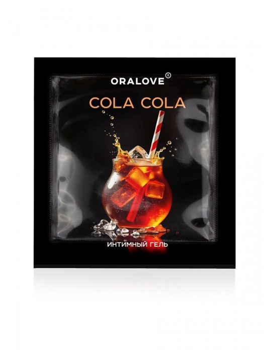 Саше съедобной оральной смазки OraLove с ароматом колы - 3 гр. - Биоритм - купить с доставкой в Химках