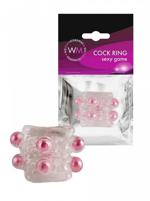 Прозрачная насадка на пенис с цветными шариками - Erowoman-Eroman - в Химках купить с доставкой