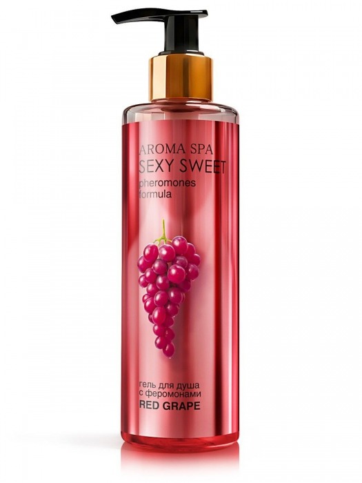 Гель для душа с феромонами и ароматом винограда Red Grape - 200 мл. -  - Магазин феромонов в Химках